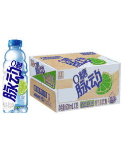 Mizone Zero Sugar Drink 0 Sugar 0 Calorie Lime Flavor 600ML*15 Bottles Vitamin Sports Drink Mid-Autumn Festival Gift
