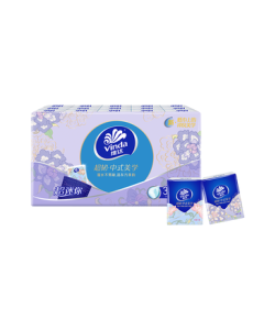 Vinda Ultra-Strength Pocket Tissues 4-Ply 5 Sheets * 30 Packs, Chinese Aesthetic Design, Space Rabbit Packaging (New & Old Alternating)