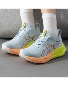 ASICS Women's All-Season Road Running Shoes 1012B743-750 Grey Yellow 37.5