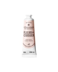 L'Occitane Hand Cream - New Sweet Cherry Blossom Scented Hand Cream 30ml, Fragrant Moisturizing & Hydrating, Long-Lasting Aroma, Birthday Gift for Boyfriend/Girlfriend
