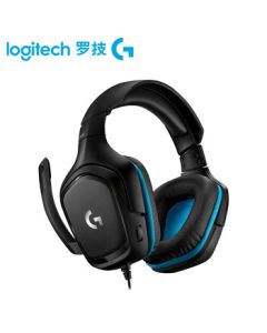 Logitech G431 Wired Gaming Headset with 7.1 Surround Sound, Noise-Cancelling Mic for PC - Apex/FPS Positional Audio