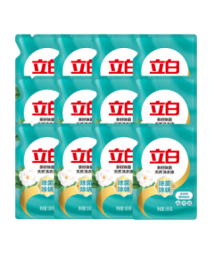 Liby Natural Tea Seed Laundry Detergent 12 Jin (6kg) - Antibacterial, Anti-Mite, Stain Removal, Odor Eliminating, Hand & Machine Wash, Family Pack