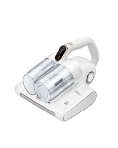 Haier (Haier) Upgraded Dust Mite Eliminator - Dual-Cup Dust-Air Separation, UV-C Sterilization & Dust Mite Removal, Roller Brush with Powerful Beating, 3D 56℃ Hot Air Drying Bedding Care CX5W
