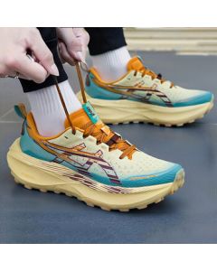 ASICS Men's TRABUCO MAX 4 Running Shoes – Cushioned, Comfortable, Lightweight, Breathable Low-Top Sneakers – Size 42