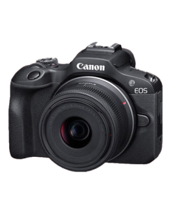 Canon EOS R100 Compact and Portable Mirrorless Digital Camera 4K Vlog HD Video Home Travel Beauty Camera with 18-45mm Lens Kit Professional Shooting Bundle