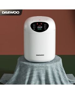 Daewoo (DAEWOO) Rice Cooker · Mini Size for 1-4 People, Bowl-Shaped Heating Plate, Tilted Touch Panel, Dual Temperature Sensors, Tilted Panel with NTC Dual Temperature Sensors, White/18