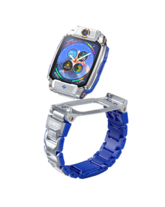 Xiaotiancai Smartwatch Flagship Z11 Mirror Silver [New Flagship Model] Upgraded Floor Positioning, 4G Video Dual Camera for Students & Kids, GPS Tracker, Gift for Boys & Girls