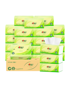 Heartex Facial Tissue, Tea Scent Delight, 3-Ply 120 Sheets * 27 Packs, True S Size, Tissue Paper, Toilet Paper, Whole Carton