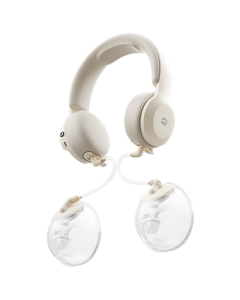 SnowBear Baby Electric Breast Pump with Hands-Free Automatic Warm Massage, Portable Neck-Hanging Double Breast Pump with Storage Bag 8909