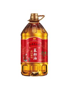 Jinlongyu Rapeseed Oil - Grandma's Village Small-Pressed Artisan Selected Rapeseed Oil 5L