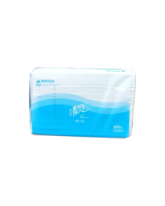 Qingfeng A913ZJY Commercial 3-Fold Hand Towel Paper 200 Sheets * 20 Packs/Carton