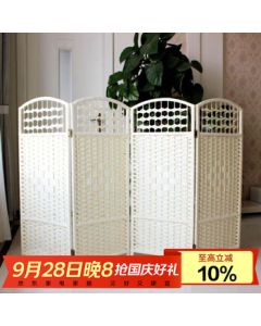 AEY Kindergarten Fence Rattan Partition Decorative Small Screen 1.2m*40cm Wide Three Panels