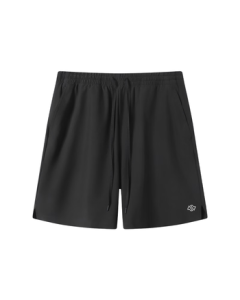 JINGDONG Wind Quick-Dry Sports Shorts for Men, All-Season Running Casual Pants, Fitness 5-Inch Shorts, Black L