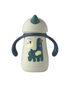 taoqibaby Baby Insulated Cup with Straw, Baby Bottle, Sippy Cup, 316 Stainless Steel, Insulated Water Bottle for School Kids