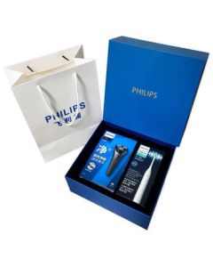 PHILIPS Electric Toothbrush Multi-Dimensional Floating Heads Wet & Dry Shaving 2-Hour Fast Charge Electric Shaver + Electric Toothbrush S1213