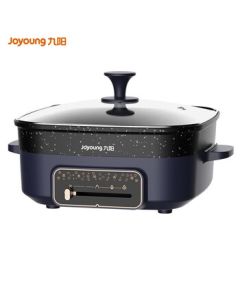 Joyoung Electric Hot Pot, 6L Large Capacity Multi-Function Pot for Home Use, Adjustable Temperature Electric Steamer and Cooking Pot HG60-G650