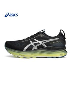 ASICS Men's Cushioned Support Breathable Running Shoes GEL-KAYANO 32 LUXE Black 41.5