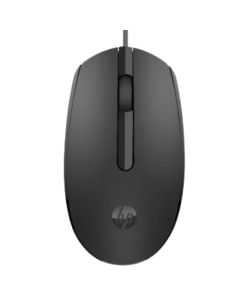 HP M10 Wired Mouse - USB Plug and Play, Ergonomic Design for Business and Office Use, Universal for Men and Women, Black