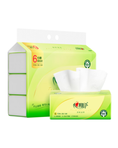 Heartex Facial Tissue, Tea Scent Delight, 3-Ply 660 Sheets, True S Size, Soft & Thick Skin-Friendly, Pack of Tissues