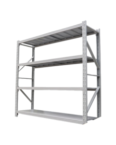 Yusuan Shelf Storage Rack Lightweight White Main Frame 2000*500*2000/70kg (Set)