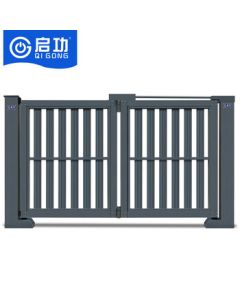 Qigong Electric Suspension Folding Door Smart Aluminum Sliding Door Suspension Gate Courtyard Gate per Square Meter