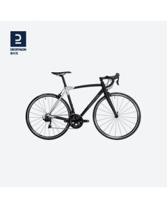DECATHLON Aluminum Alloy Racing Road Bike 900AFXL Black 2900390