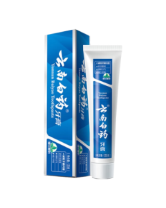 Yunnan Baiyao Classic Series Toothpaste - Strengthens Teeth & Gums, Improves Gum Health, Refreshing Spearmint Flavor 120g
