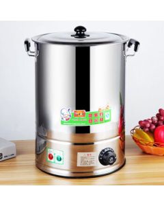 SORJ46 Stainless Steel Electric Water Heater Boiling Bucket Automatic Heating & Insulation Hot Soup Tea 80L No Faucet Version (Minimum 5 Units)