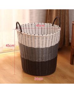 Ye Hanwei Dirty Clothes Basket Bathroom Laundry Hamper Storage Bin for Clothes Household