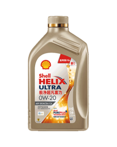 Shell Helix Ultra Pure Plus Fully Synthetic Engine Oil 0W-20 API SP ACEA C6/C5 1L