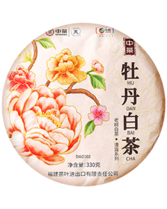 China Tea Butterfly White Tea - White Peony Old Tree White Tea Qinglu Series White Peony 330g Tea Cake (Gift)