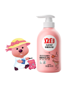 Liby Antibacterial & Odor-Removing Underwear Laundry Detergent 480g, Underwear Detergent, Anti-Mite & Bacteria, Bloodstain Removal, Suitable for Menstrual Period