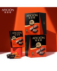 Geferson Pure Dark Chocolate 288g 85% Cocoa Butter, Meal Replacement Snack, Bitter Candy for Mid-Autumn Festival or Birthday Gift