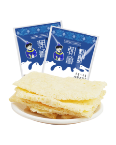 Chao Lu Inner Mongolia Specialty Milk Skin 160g No Sucrose Handmade Pure Cheese Milk Tofu Snack for Pregnant Women Dairy Product