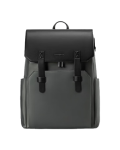 Samsonite Laptop Backpack 15.6-inch Unisex Genuine Leather Large Capacity Travel Business Backpack NV0*003