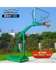 Xingjiafang Outdoor Adult Standard Portable In-Ground Basketball Hoop for Home, School, and Outdoor Games