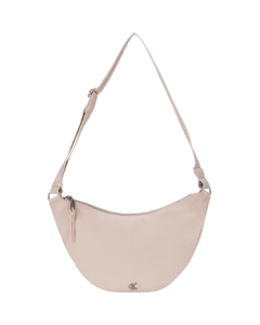 Calvin Klein Women's Bag 25 Casual Commuter Style Portable Metal Letter CK Dumpling Bag Shoulder Crossbody Bag Gift 4K3095G