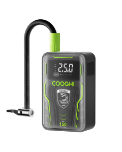 CoolRide Inflator Pump for Car Tires, Bicycle Road Bike, Outdoor Camping Air Mattress, and Swimming Ring Inflation