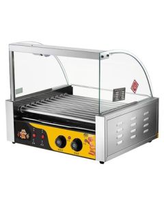 Cuttlefish Commercial Sausage Grill Machine, Multifunctional Full-Automatic Temperature Control, 10-Rod