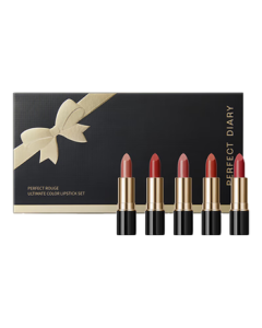 Perfect Diary Velvet Lipstick Mini Gift Set - 6 Shades, Mini Size, Mid-Autumn Gift for Girlfriend