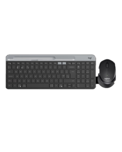 Logitech K580 Black Wireless Bluetooth Keyboard - Portable Ultra-Thin Keyboard for Laptops and Tablets