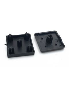 Mingwu Aluminum Profile End Cap - Plastic Plug for 40*40 Black National Standard Aluminum Profiles (Unit: Each)