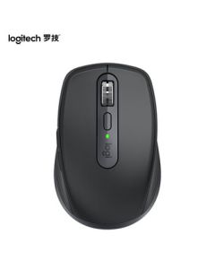 Logitech Dual-Mode Portable Business Wireless Bluetooth Mouse Graphite Black MX Anywhere 3S