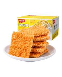 Weiziyuan Glutinous Rice Crisps 500g Boxed Crab Roe Flavor Individually Packed Snacks Anhui Specialty Nostalgic Treat