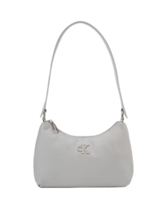 Calvin Klein Women's Bag 25 Elegant Casual Commuter CK Letter Zip Shoulder Bag Underarm Dumpling Bag Gift 4K0009G
