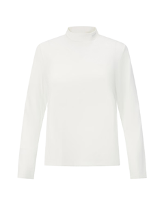 Mizuno (MIZUNO) RHYTHM Series Women's Stretch Sports Casual Long-Sleeve T-Shirt 02/Natural White L