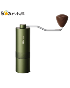 Bear Trendy Life Electric Hand-Crank Coffee Grinder Portable Automatic Bean Grinder Full-Body New Model CX-D0032 Manual