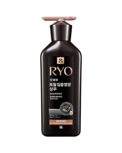 Ryo Black Ryo Luxury Scalp Shampoo Nourishing & Strengthening Reishi Mushroom & Matsutake Shampoo 400ml