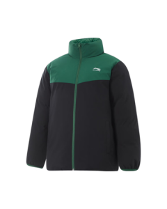 Li-Ning Down Jacket for Teens Unisex 85% Duck Down Stand Collar Short Style YYMU091