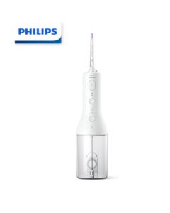PHILIPS Sonicare Portable Electric X-Pulse Water Flosser, Stand & Handheld with 2 Cleaning Modes, 3 Intensity Levels, HX3826/31 White